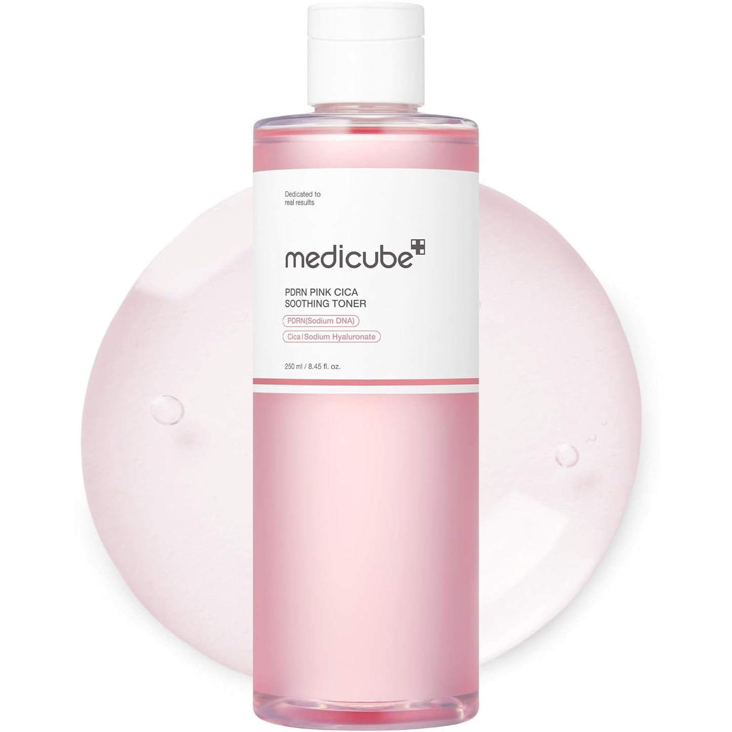 Medicube PDRN Pink Peptide Toner I Pink Glow Toner for Skin Boosting, Soothing and Calming, Uneven Skin Tone, Rose PDRN & Peptide & Niacinamide, Korean Skin Care 250ml