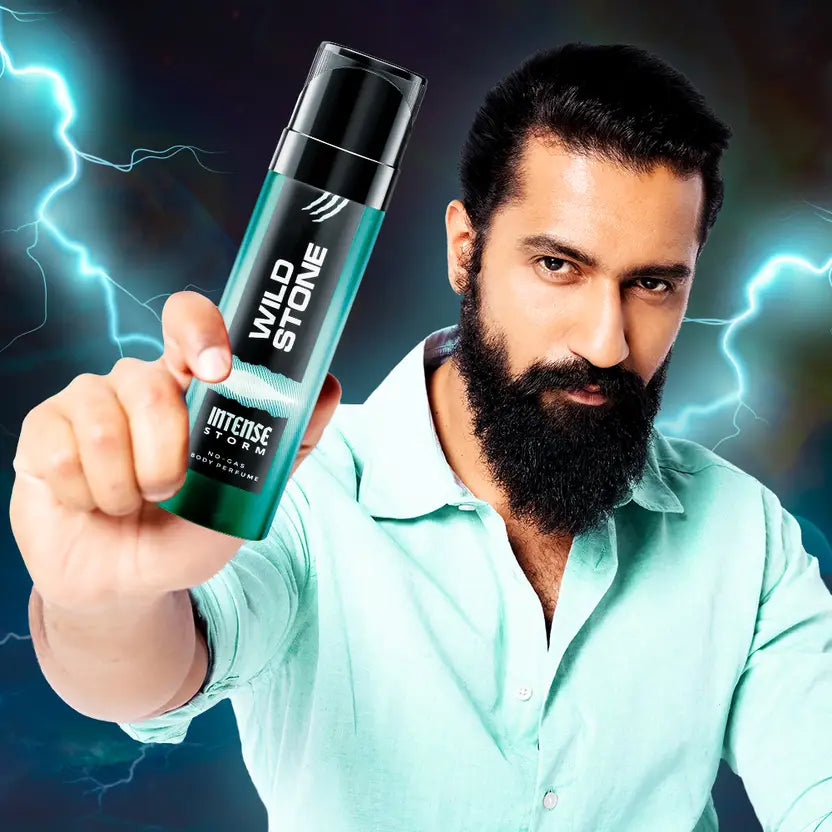 Wild Stone Intense Storm No Gas Deodorant 120ml