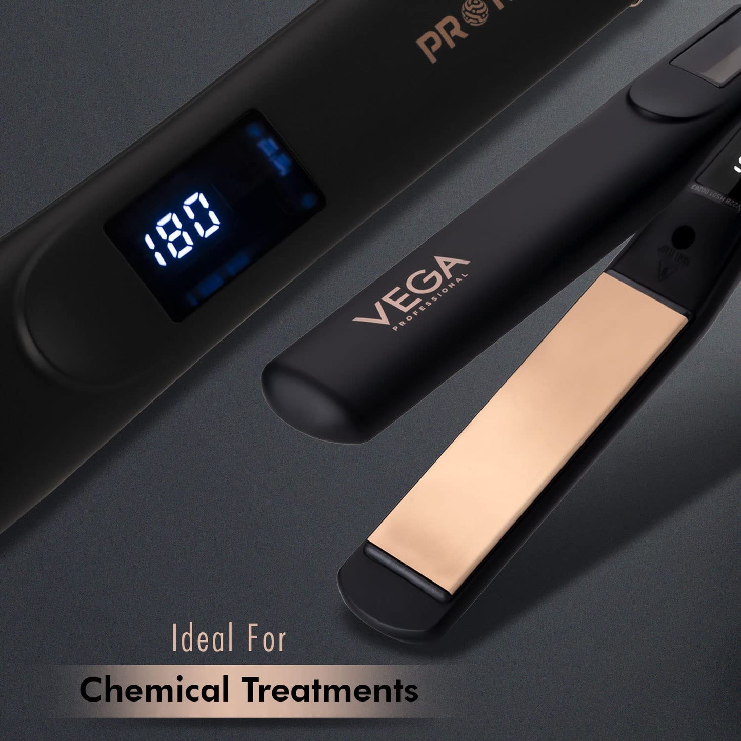 Vega Professional Pro Nano Rose Gold Hair Straightener