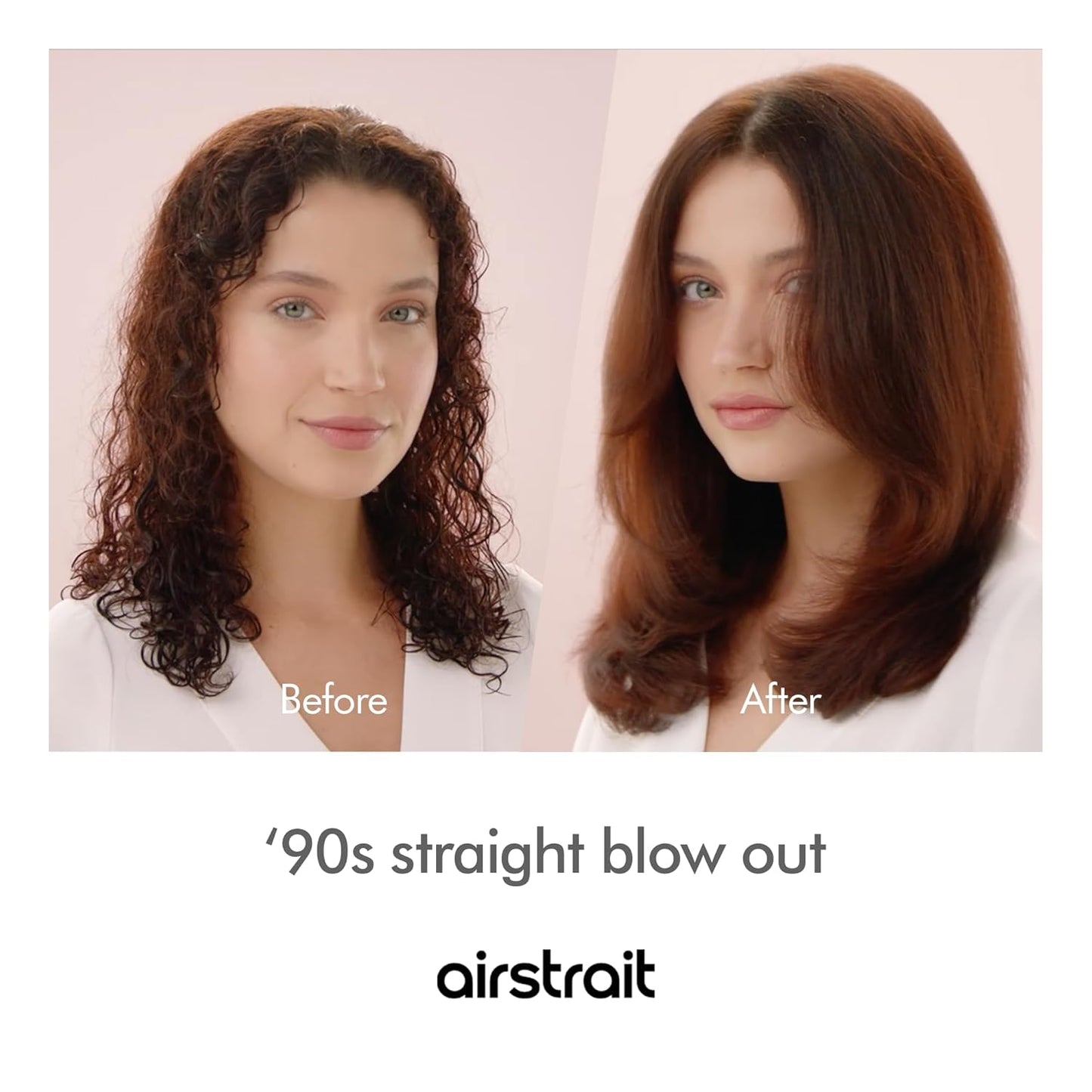 Dyson Airstrait™ Straightene| Dry & Straighten| Volumunious & Shiny Hair| Travel Friendly|Intelligent Heat Control|  (Bright Nickle / Bright Copper)