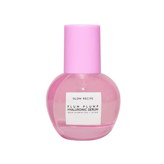 Glow Recipe Plum Plump Serum - Hydrating Hyaluronic Acid Facial Serum - Oil-Free Serum for Plump, Glowing Skin with Antioxidant-Rich Kakadu Plum + Silk...