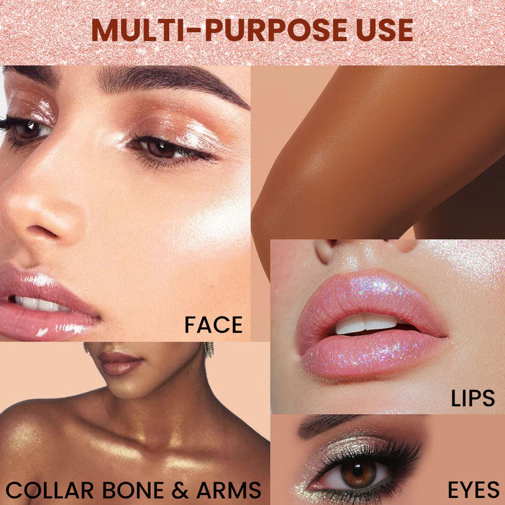 Shopaarel Body Glitter Powder Highlighter 7g