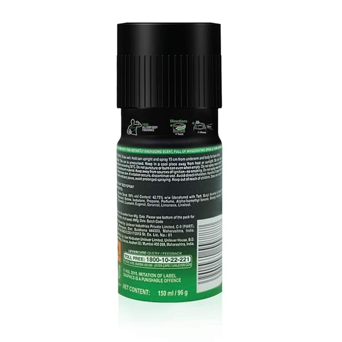 AXE Game Face Body Spray for Men 150ml