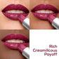 RENEE Marble Lipstick 4 Gm, Rich Payoff with high Color Pigment, Moisturizing, Nourishing, Smooth Creamy Matte Finish