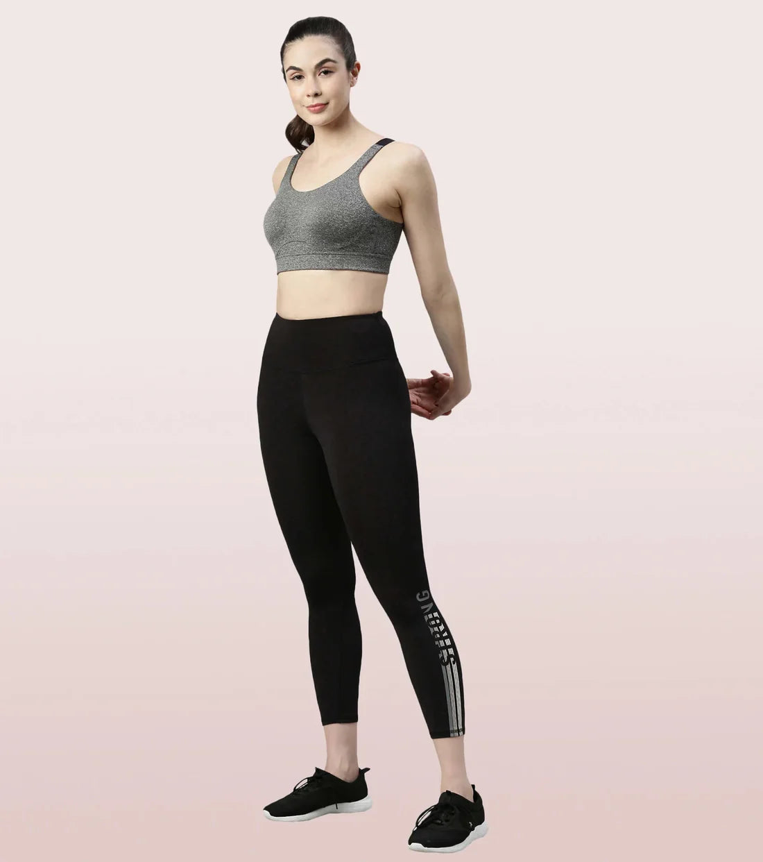 Enamor SB18 Convertible Back High Impact Bra - Padded - Wirefree