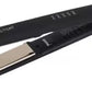 HECTOR PROFESSIONAL STRAIGHTENER TITANIUM PRO HT-216 PRO BLACK WITH WHITE PLATE S 300 GMS