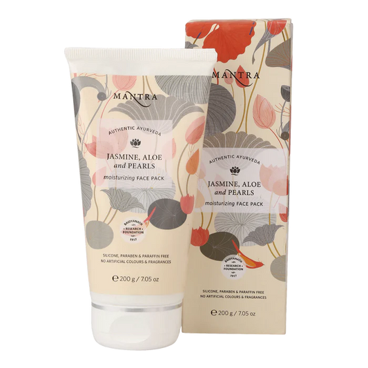 Mantra Jasmine Aloe and Pearls Moisturizing Face Pack 200g