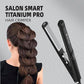 Hector Titanium Pro Hair Crimper with Fast Heatup for Women, Black