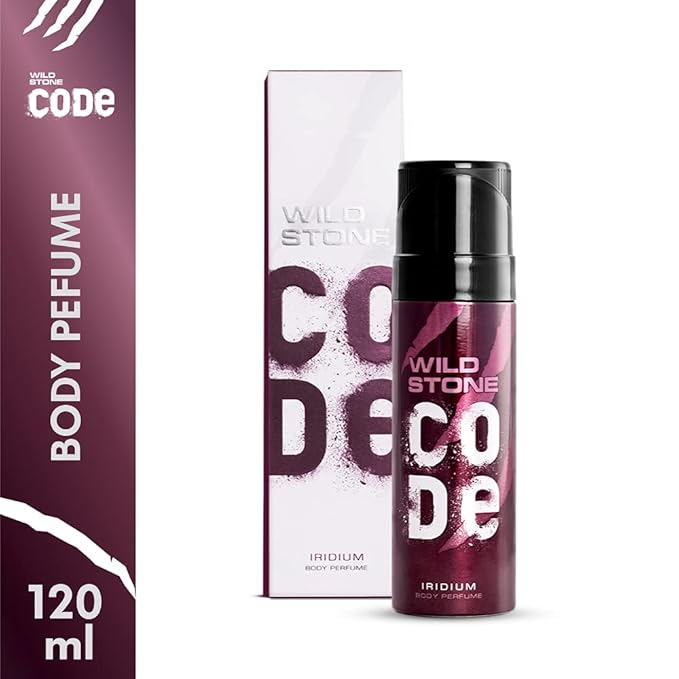 Wild Stone CODE Iridium Long Lasting No Gas Perfume Body Spray For Men 120ml