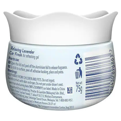 Ambi Pur Car Fresh Relaxing Lavender 75g