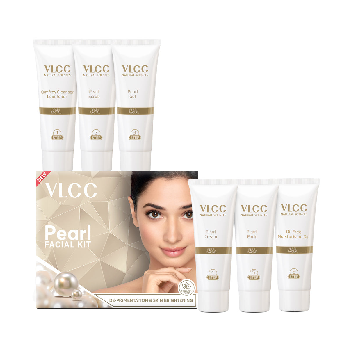 VLCC Pearl Single Facial Kit 60g