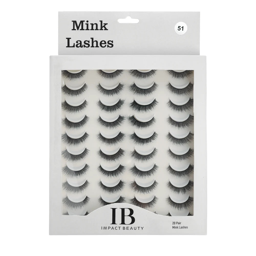 IB Impact Beauty Mink lashes 20-Pair