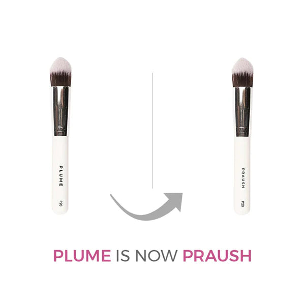 Plume DENSE TAPERED CONCEALER FOUNDATION BRUSH P20