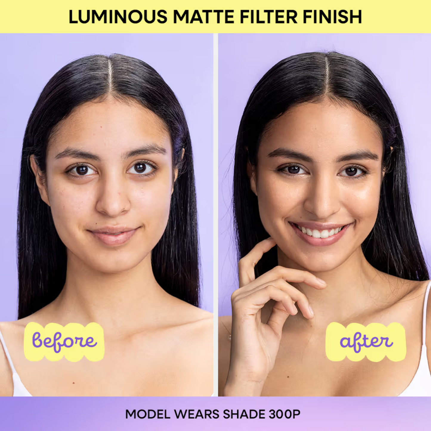 Nykaa Superlight Serum Matte Filter Finish Skin Tint Foundation (30ml)