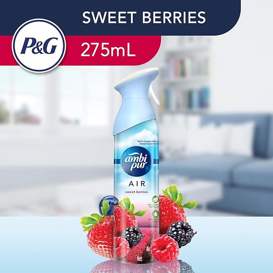 Ambi Pur Air Freshener Sweet Berries 275ml