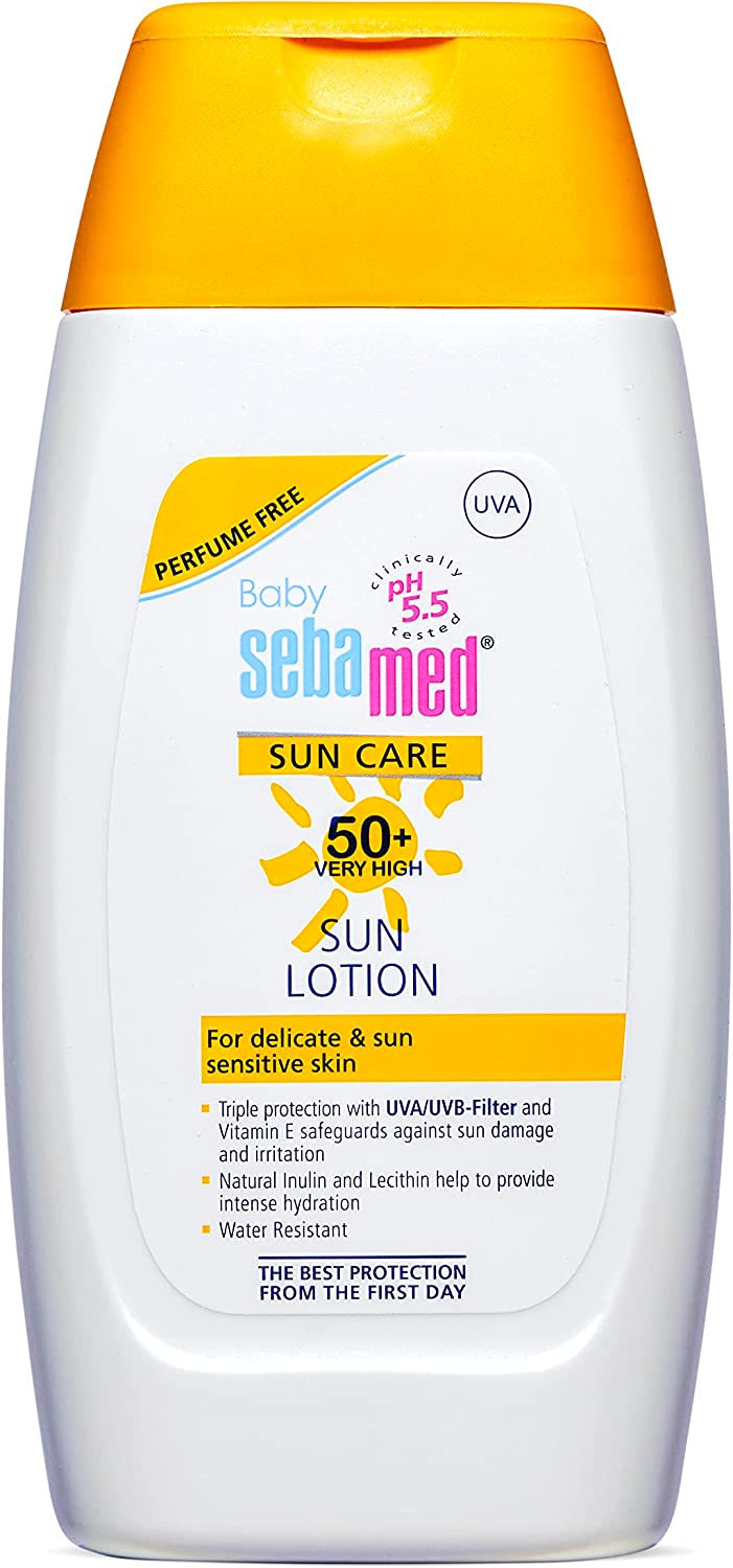 Sebamed Baby PH 5.5 Sun Care 50+ Very High Multi Protect Sun Lotion For Delicate & Sun Sensitive Skin 200ml
