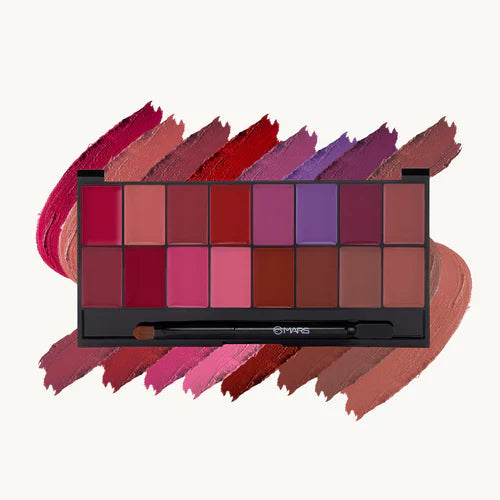 mars Infinity Demi Matte Lip Palette 36g