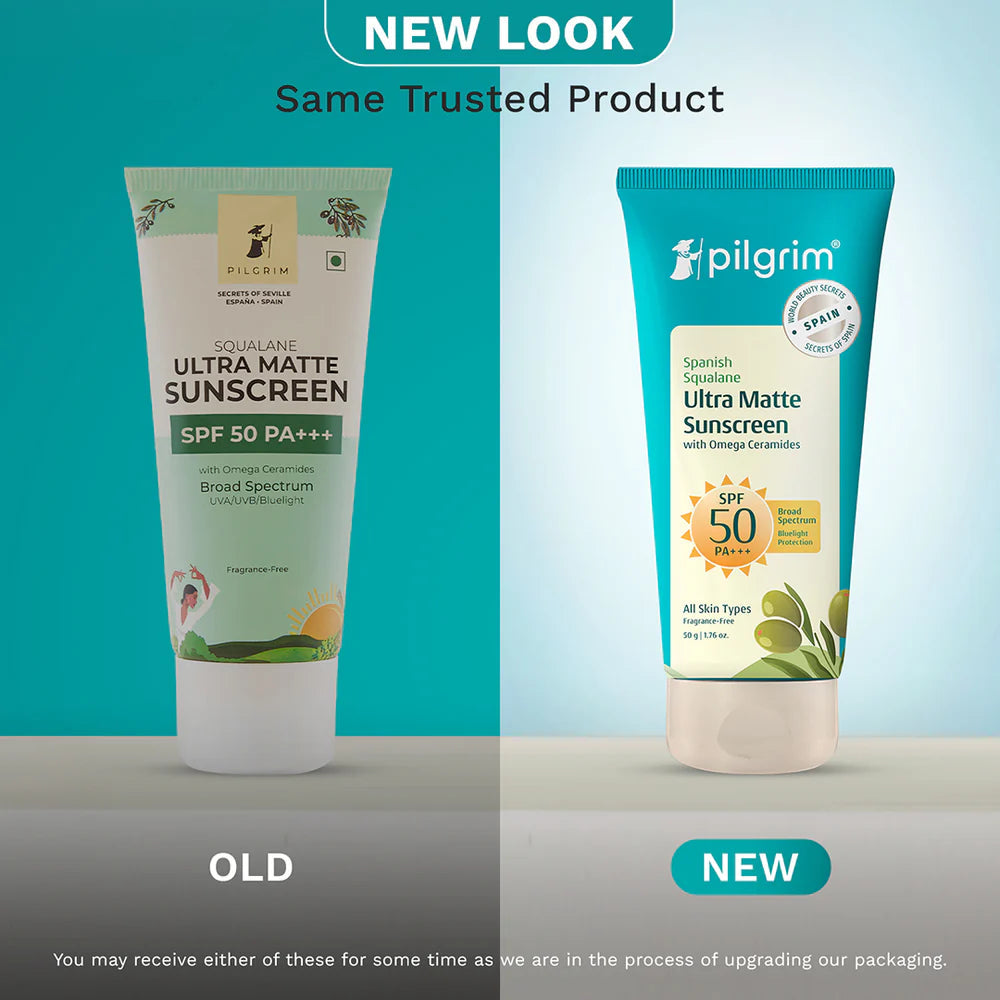 PILGRIM Squalane Ultra Matte Sunscreen SPF 50 PA+++