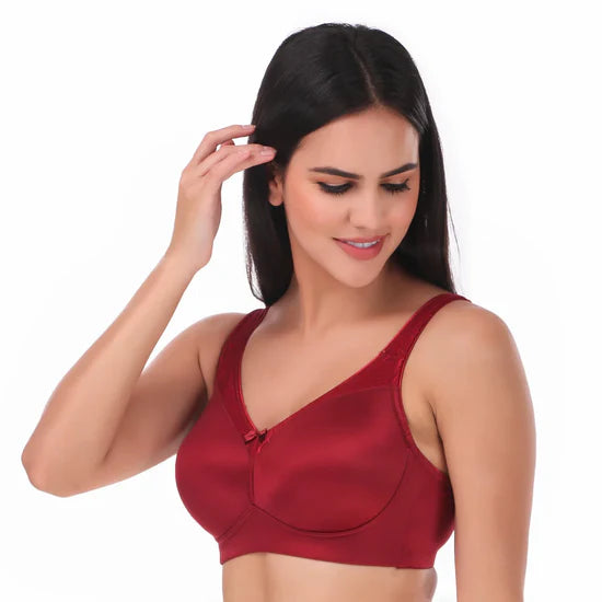 AMANTE-BRA78001 Elegant Support Non-padded & Non-wired Bra