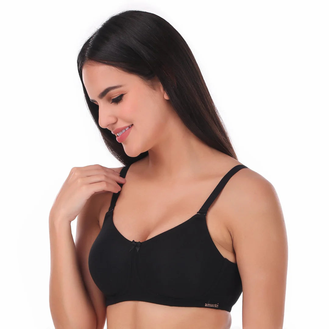 AMANTE-BRA75301 Essential Comfort Non-Padded Non-Wired Bra