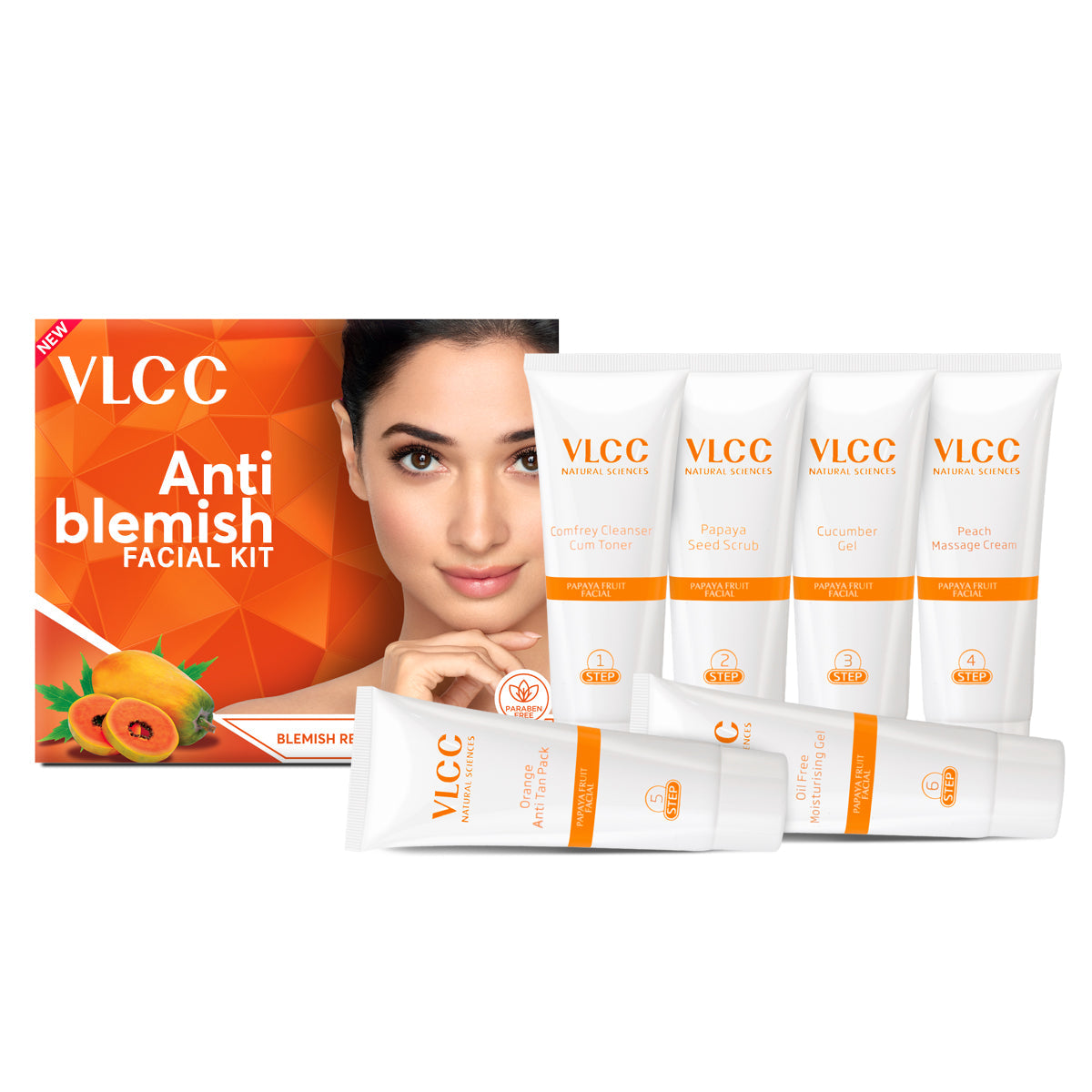 VLCC Anti Blemish Single Facial Kit 60g
