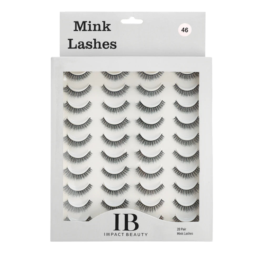 IB Impact Beauty Mink lashes 20-Pair
