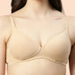 Enamor-A039 Perfect Coverage T-Shirt Bra - Supima Cotton Padded Wirefree Medium Coverage