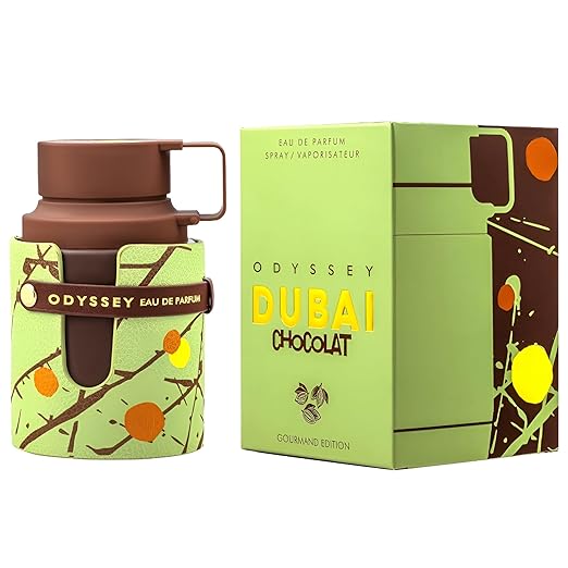 Armaf Odyssey Dubai Chocolat Eau De Parfum (EDP) 100ML | Gourmand Edition | Inspired by Kunafa Chocolate | Unisex Oriental Vanilla Fragrance