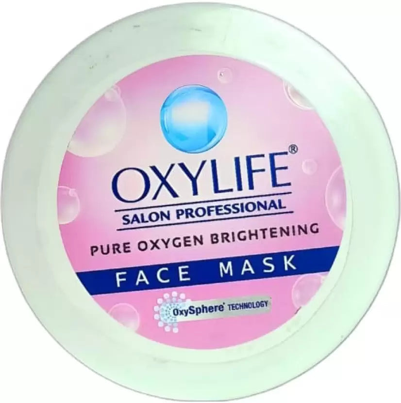 Oxylife Salon Professional Pure Oxygen Brightening Face Mask 500g