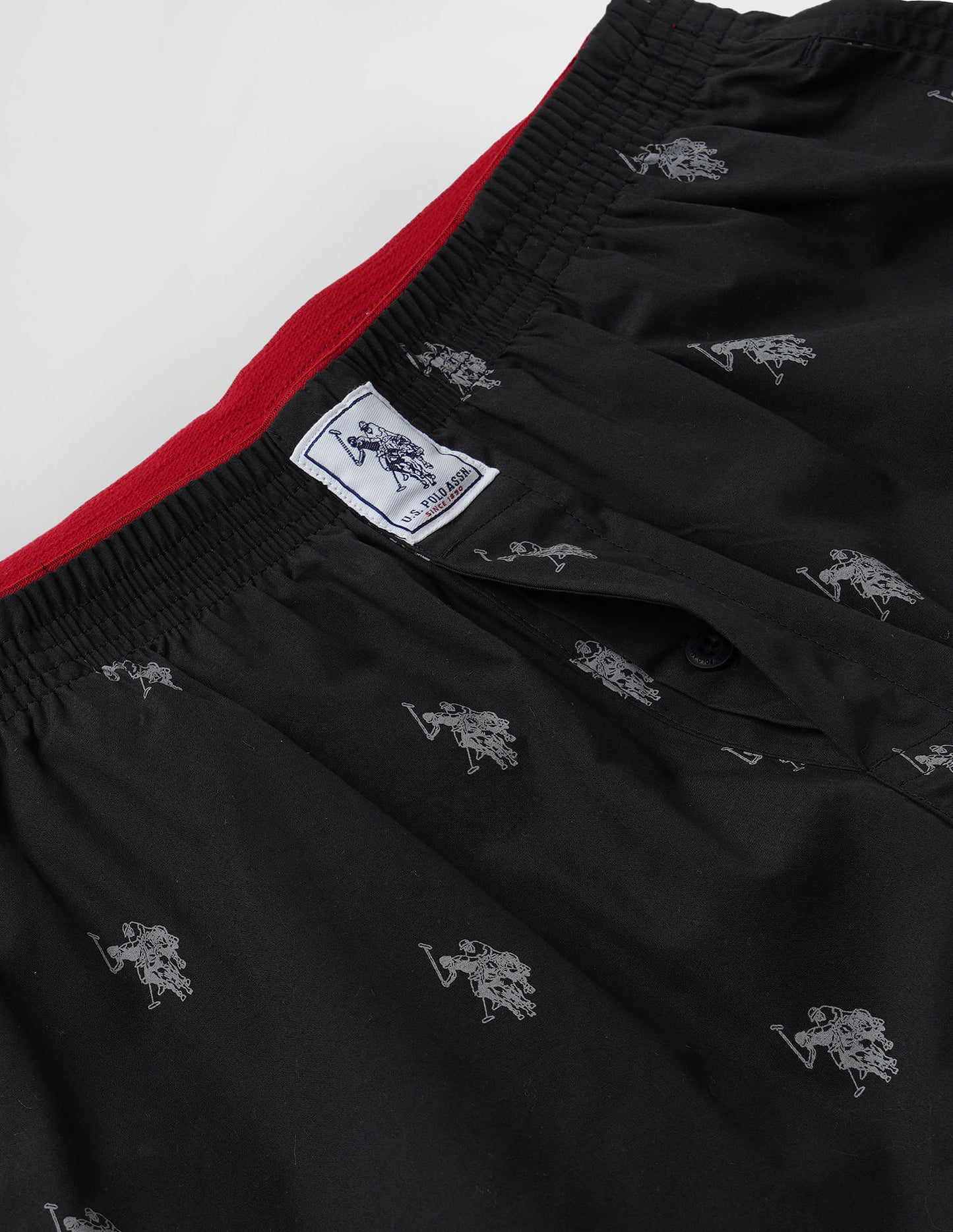 U.S. POLO ASSN. Signature Logo Pure Cotton I021 Boxers - Pack Of 1