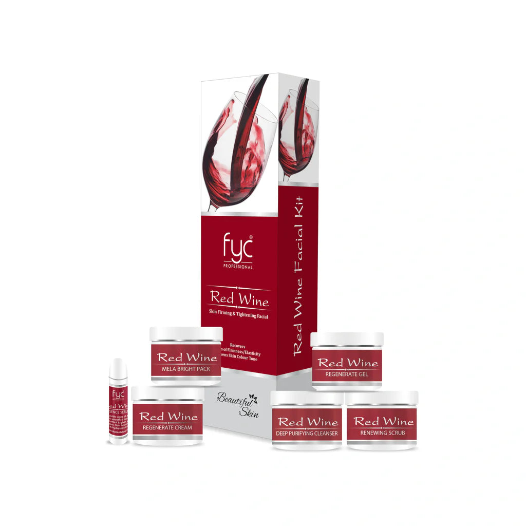 fyc Professional RED WINE SKIN FIRMING & TIGHTENING FACIAL KIT