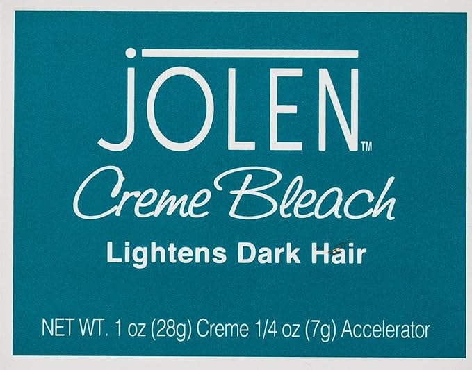 Jolen Creme Bleach Lightens Dark Hair 28g