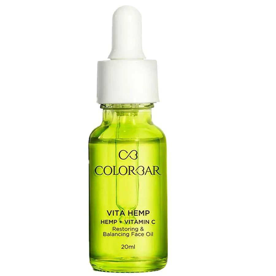 COLORBAR Vita Hemp + Vitamin c Restoring & Balancing Face Oil 20ml