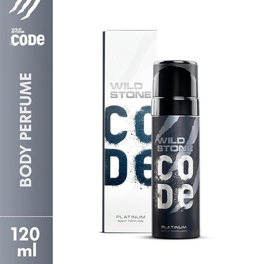 Wild Stone CODE Platinum Long Lasting No Gas Perfume Body Spray For Men 120ml