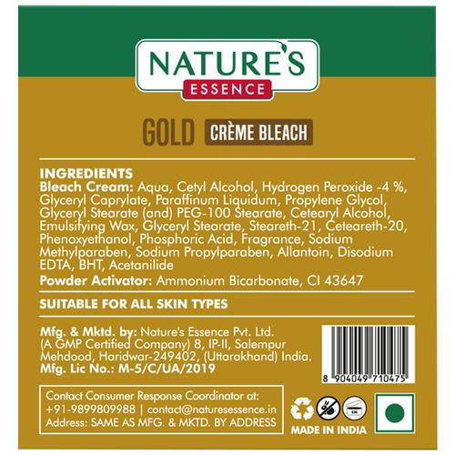 Nature's Essence Gold Creme Bleach 43g