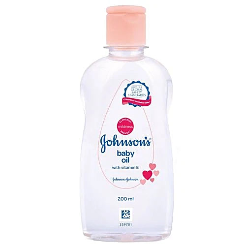 Johnson's Baby Oil with Vitamin E 200ml