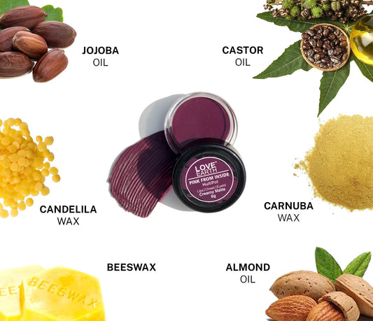 LOVE EARTH BE THE CHANGE MULTIPOT LIP CHEEK EYELID CREAMY MATTE 8G