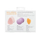 Real Techniques sponge + glow radiance complexion kit natural, healthy glow in 3 steps
