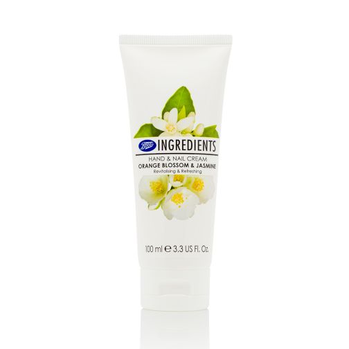 Boots Ingredients Hand &amp; Nail Cream Orange Blossom &amp; Jasmine 100ml