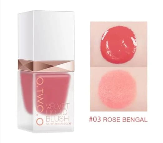 O Two O Liquid Blusher The Colour Lasts Long 15g