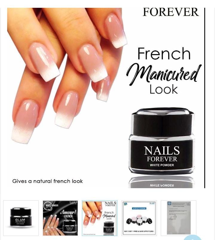 Glam Pro Range White Powder Nf12