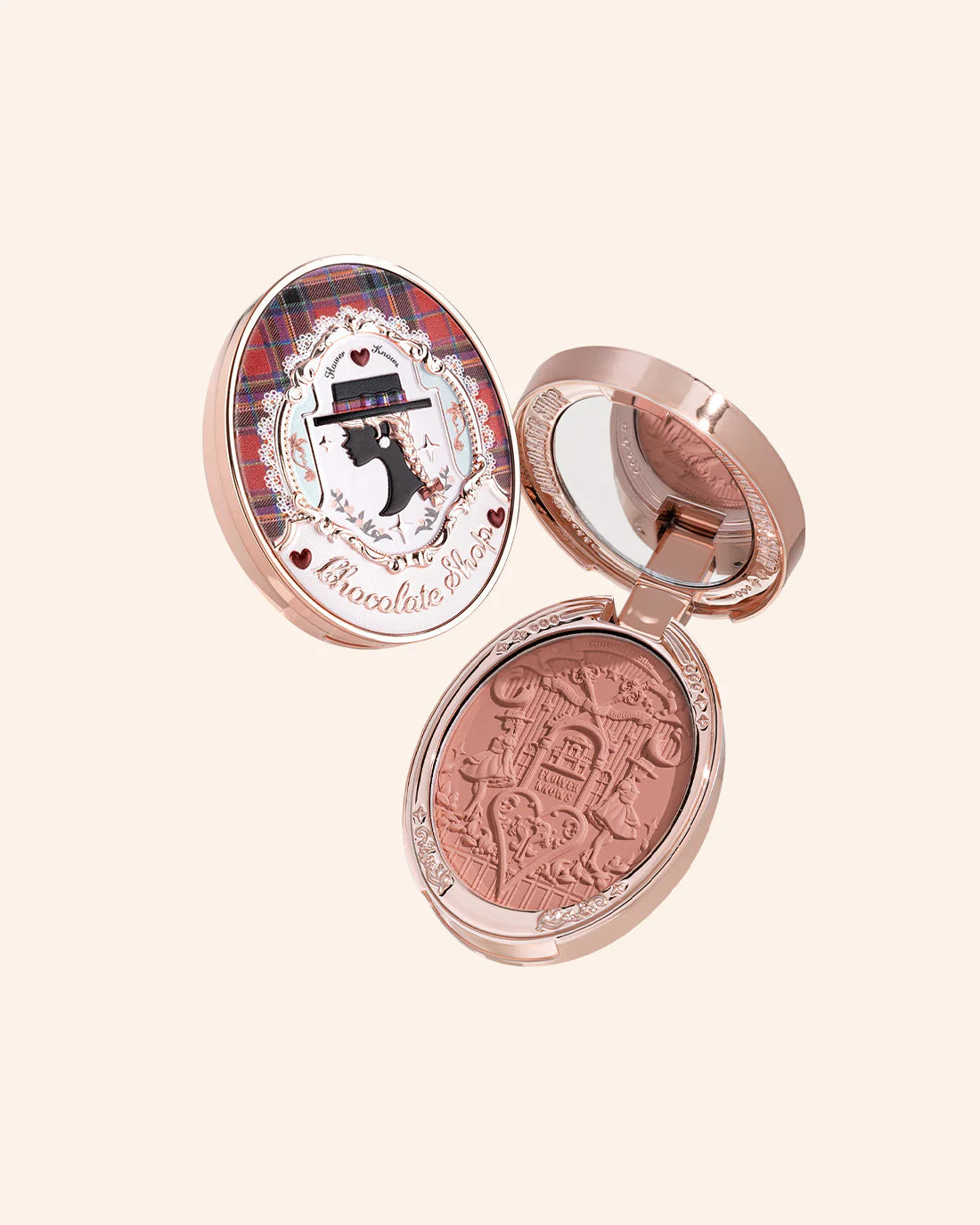 Flower Knows Chocolate Wonder Shop Embossed Blush