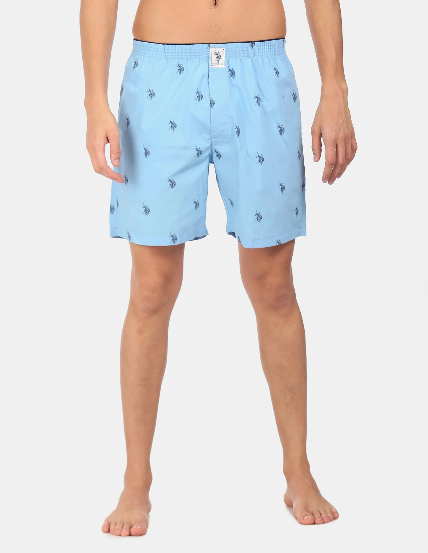 U.S. POLO ASSN. Signature Logo Pure Cotton I021 Boxers - Pack Of 1