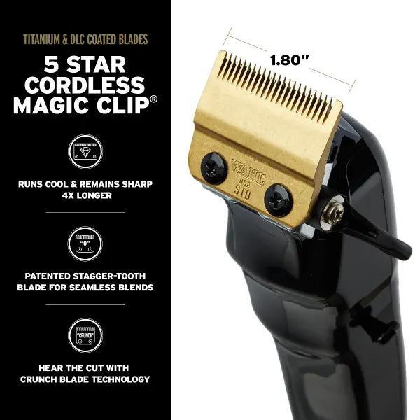 WAHL Professional Cordless Barber Combo™ The Ultimate Blending Clipper The Ultimate Cordless Trimmer