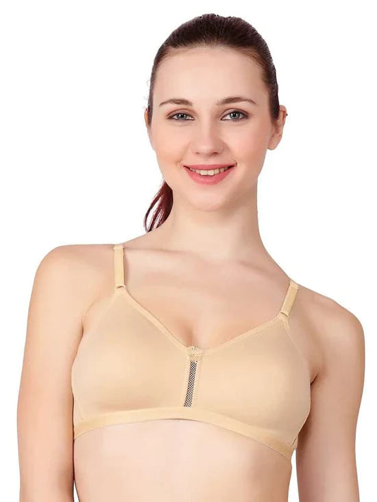 Floret Katrina Full Coverage Women Non Padded Wired Free Bra