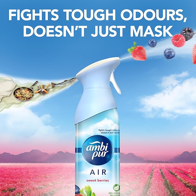 Ambi Pur Air Freshener Sweet Berries 275ml
