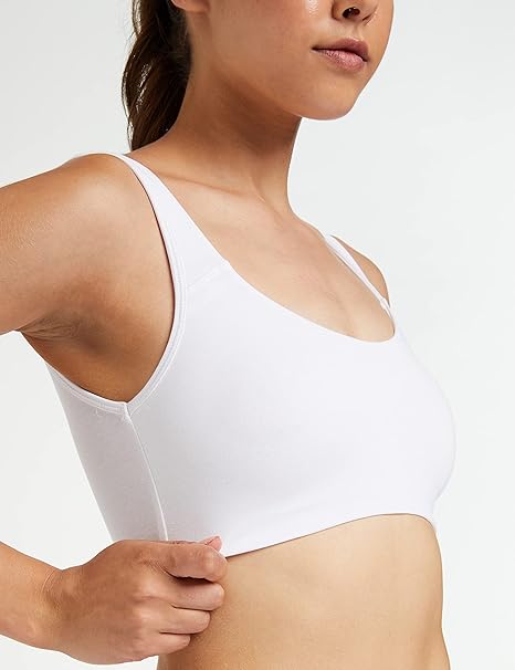 Enamor SB06 Low Impact Cotton Sports Bra - Non-Padded • Wirefree