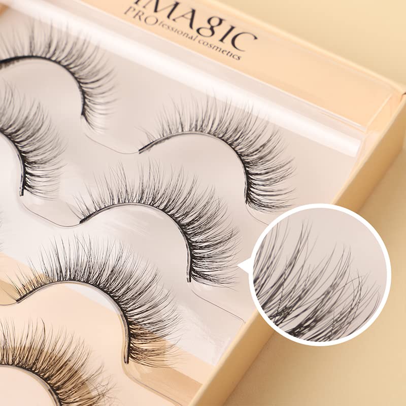 Imagic Makeup 3d Handmade Eyelashes 5 Pairs
