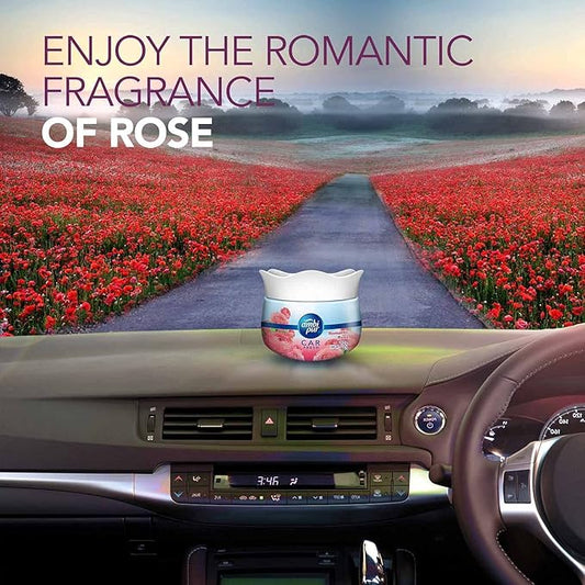 Ambi Pur Car Fresh Romantic Rose 75g