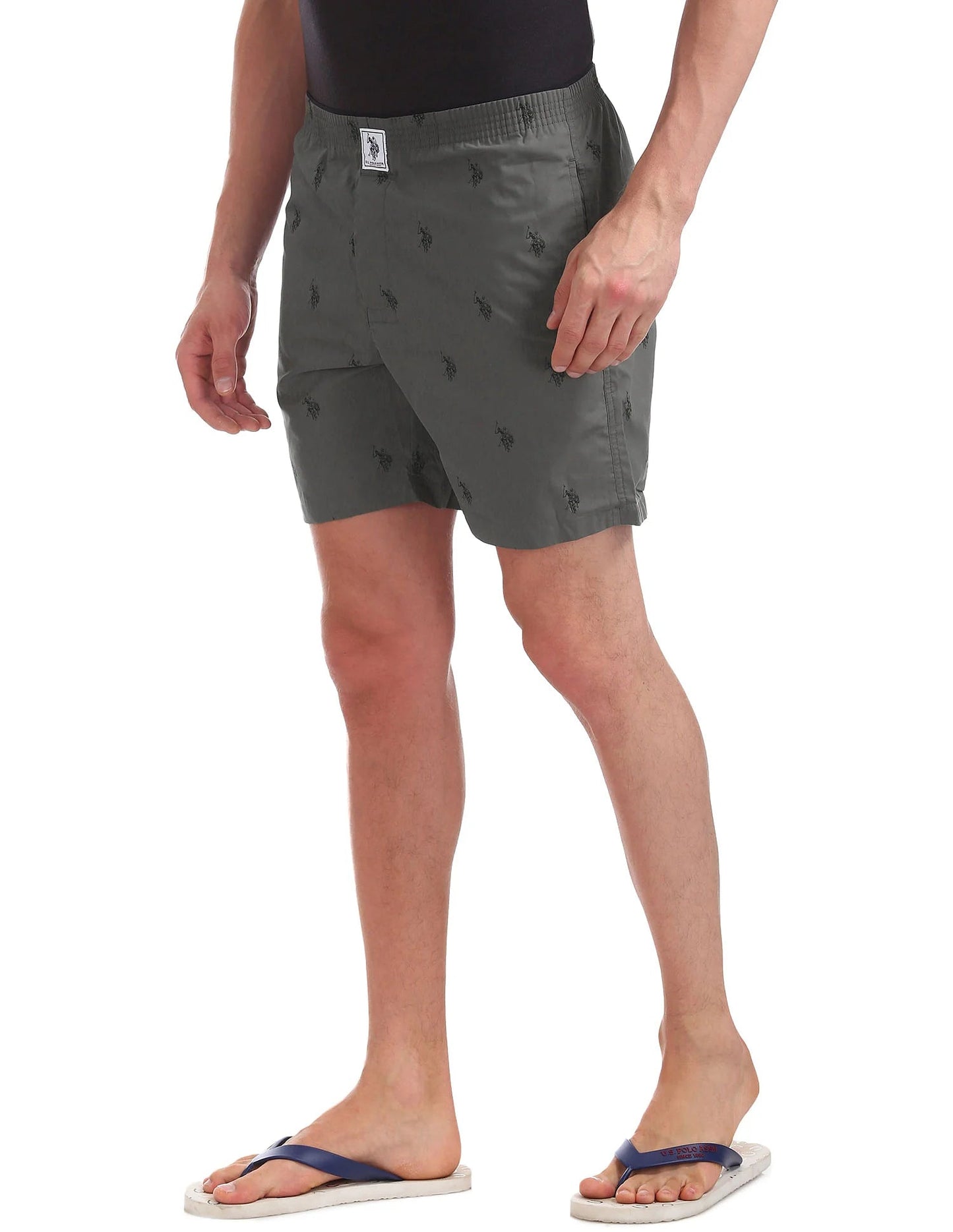 U.S. POLO ASSN. Signature Logo Pure Cotton I021 Boxers - Pack Of 1